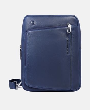 Leather messenger bag