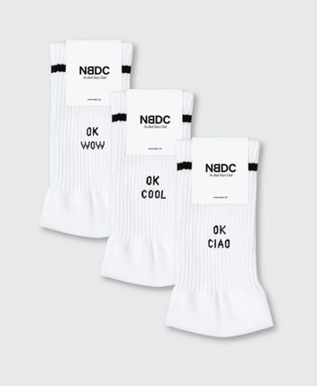 Socks, pack of 3 Ok ciao - Ok wow - Ok cool