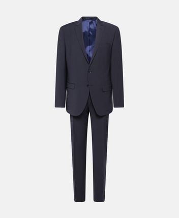 Wool-blend suit