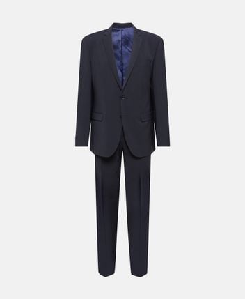 Wool-blend suit