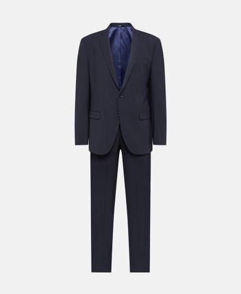 Wool-blend suit
