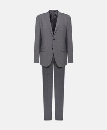 Wool-blend suit
