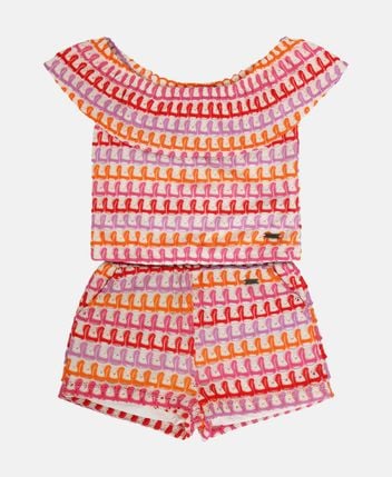 Top and shorts set