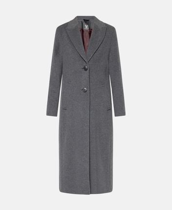 Wool-blend coat