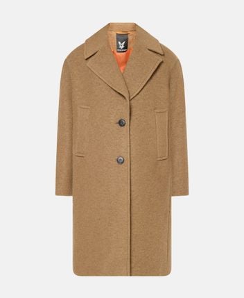 Wool-blend coat