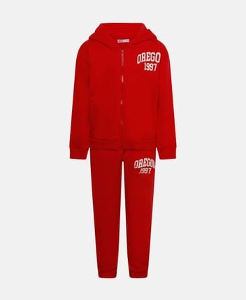 Sweat jacket and trousers