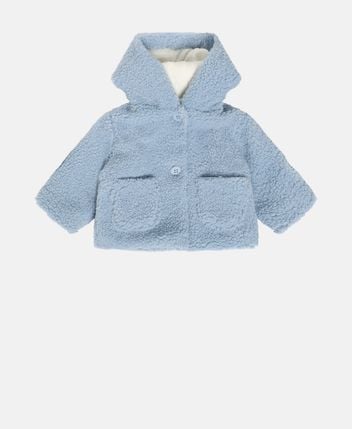 Lightweight jacket GIRLS JACKET IN SHERPA WITH B