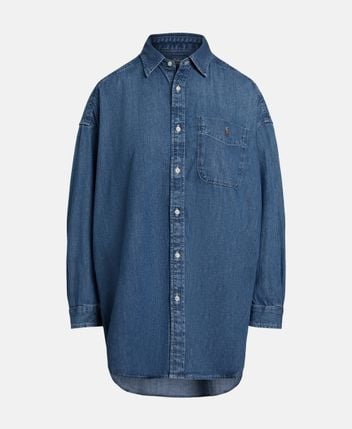 Denim blouse
