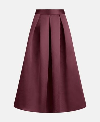 Satin skirt