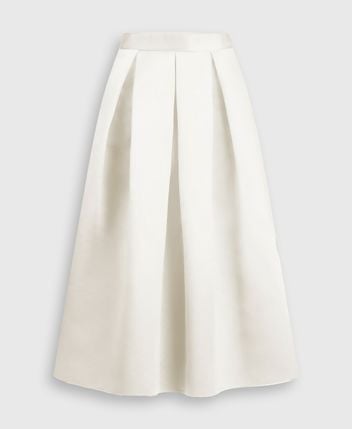 Satin skirt