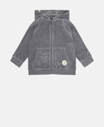 Hooded sweat jacket
