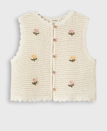 Knitted gilet Flora