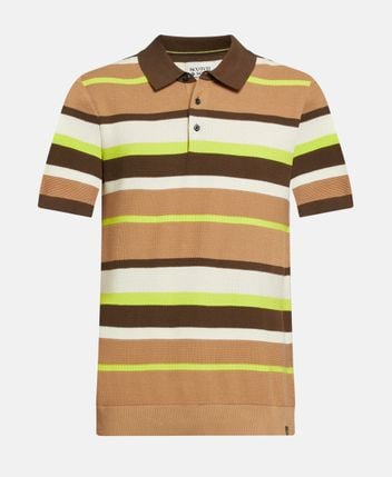 Knitted polo shirt
