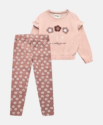 Sweatshirt and trousers set
