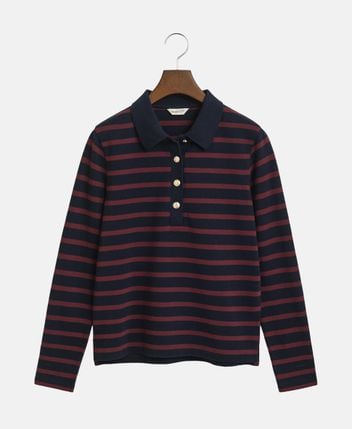 Long-sleeved polo shirt