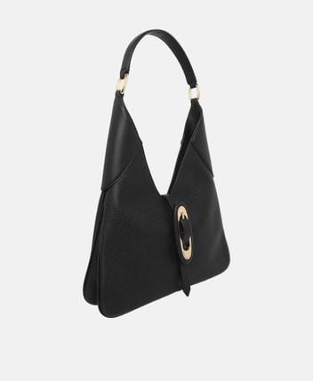 Leather shoulder bag