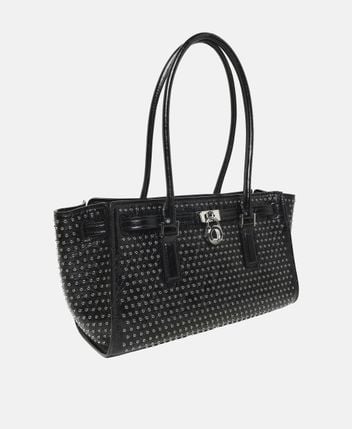 Leather shoulder bag Hamilton Moderne