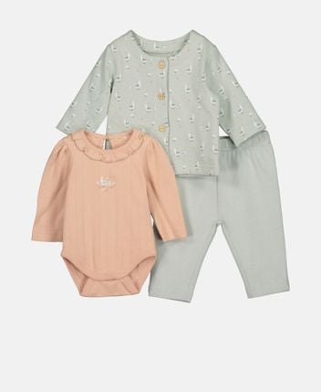 Body, jacket and trousers set