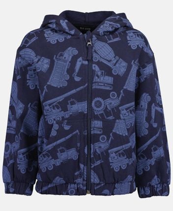 Hooded sweat jacket