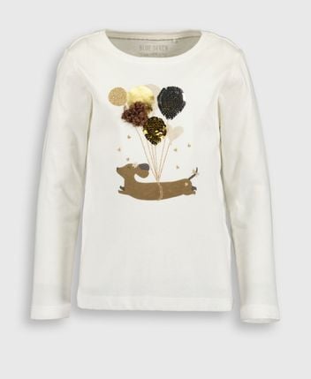 Long-sleeved top