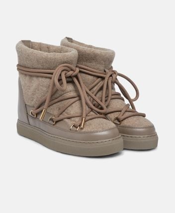 Snow boots Felt Wedge