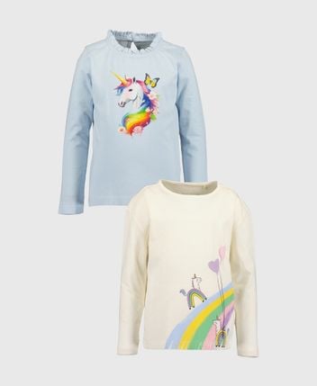 Long-sleeved top, pack of 2