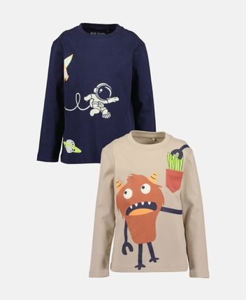 Long-sleeved top, pack of 2