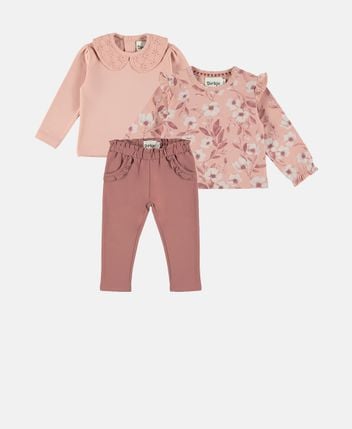 Long-sleeved shirts and trousers