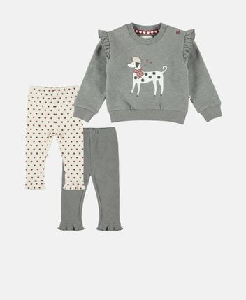 Two trousers and shirt set