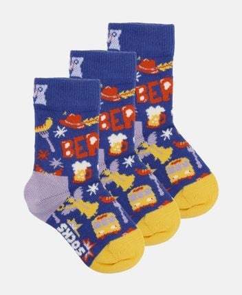 Socks, pack of 3