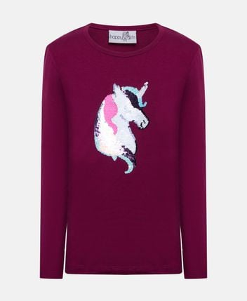 Long-sleeved top