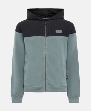 Hooded sweat jacket