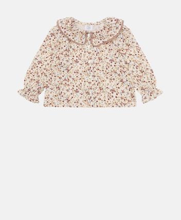 Long-sleeved blouse