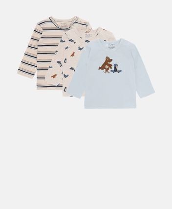 Long-sleeved top, pack of 3 Albert Scater