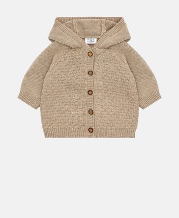 Hooded cardigan Cookie