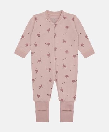 Wool-blend romper