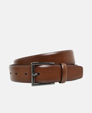 Leather belt