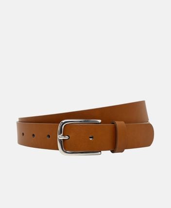 Leather belt