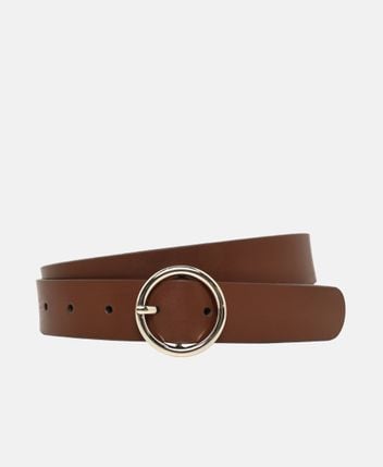 Leather belt