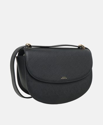 Leather cross body bag Sac Geneve