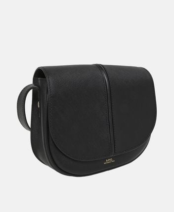 Leather cross body bag Sac Betty