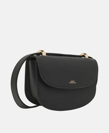 Leather cross body bag Sac Geneva