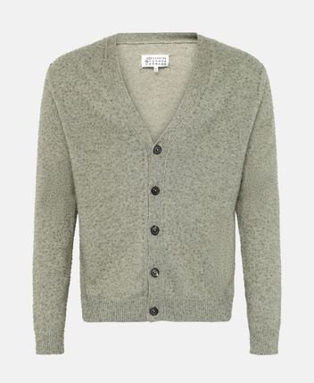 Wool-blend cardigan