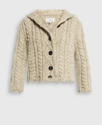 Wool-blend cardigan
