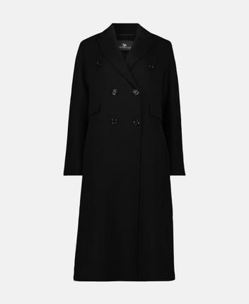 Wool-blend coat