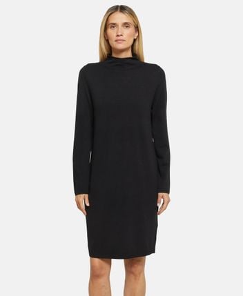 Wool-blend dress