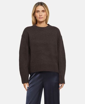 Wool-blend pullover