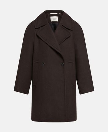 Wool-blend coat