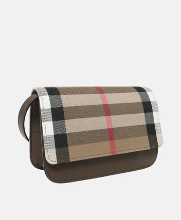 Leather cross body bag Madison
