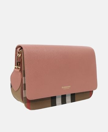 Leather cross body bag